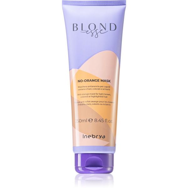 Inebrya Inebrya BLONDesse No-Orange Mask maska za kosu za neutralizaciju bakrenih podtonova 250 ml