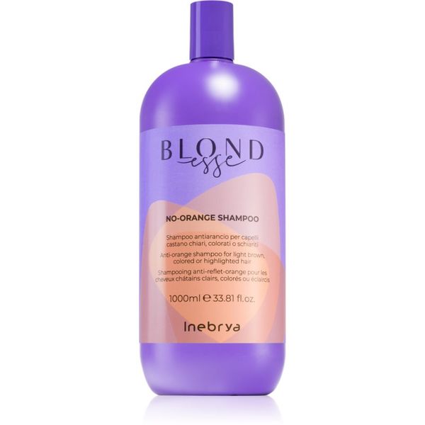Inebrya Inebrya BLONDesse No-Orange Shampoo hranjivi šampon za neutralizaciju bakrenih podtonova 1000 ml