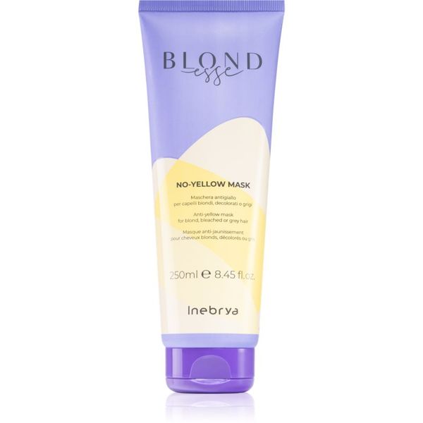 Inebrya Inebrya BLONDesse No-Yellow Mask maska za kosu neutralizirajući žuti tonovi 250 ml
