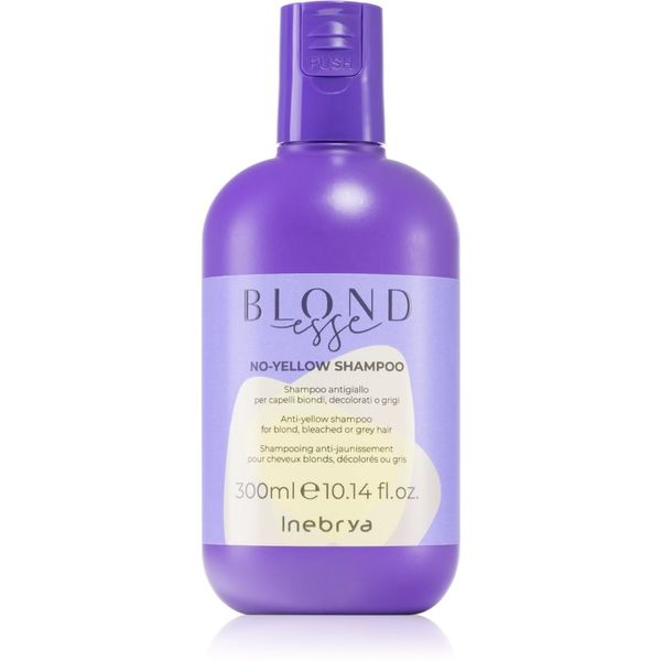 Inebrya Inebrya BLONDesse No-Yellow Shampoo šampon za neutraliziranje bakrenih tonova za plavu i sijedu kosu 300 ml
