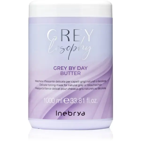 Inebrya Inebrya Greylosophy Grey By Day Butter maska za kosu za sijedu kosu 1000 ml