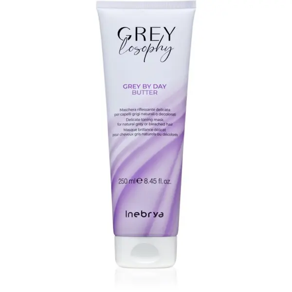 Inebrya Inebrya Greylosophy Grey By Day Butter maska za kosu za sijedu kosu 250 ml