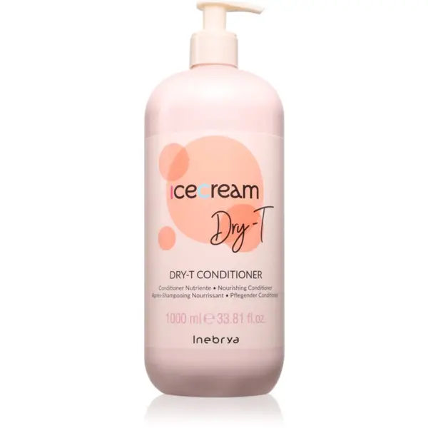 Inebrya Inebrya Ice Cream Dry-T Conditioner revitalizirajući regenerator za suhu i oštećenu kosu 1000 ml