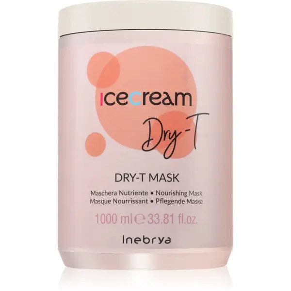Inebrya Inebrya Ice Cream Dry-T Mask hranjiva maska za suhu, iscrpljenu kosu 1000 ml