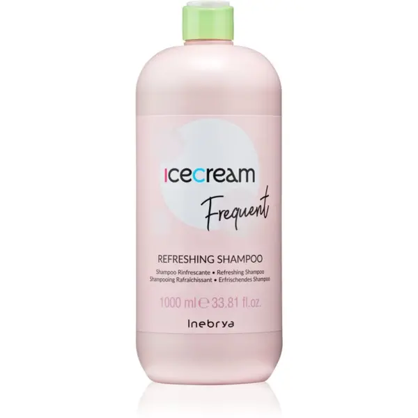 Inebrya Inebrya Ice Cream Frequent Refreshing Shampoo osvježavajući šampon s pepermintom 1000 ml