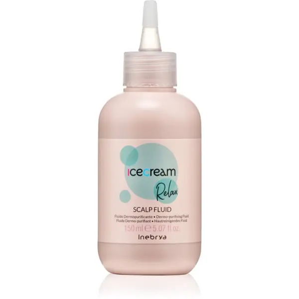 Inebrya Inebrya Ice Cream Relax Scalp Fluid Pre-shampoo njega prije šamponiranja na pokožku hlavy 150 ml