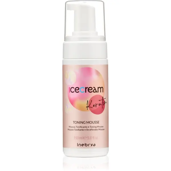 Inebrya Inebrya Keratin Toning Mousse regenerirajuća pjena za kosu s keratinem 150 ml