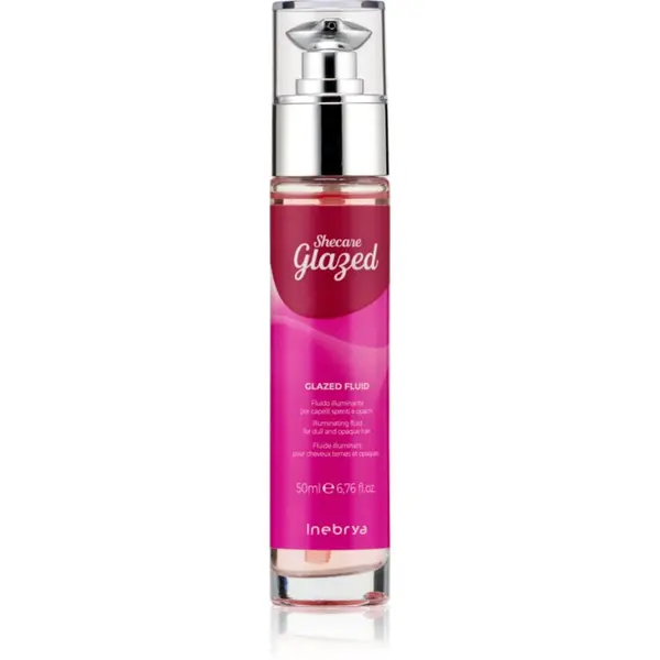 Inebrya Inebrya Shecare Glazed Fluid posvjetljujući serum za sjajnu i mekanu kosu 50 ml