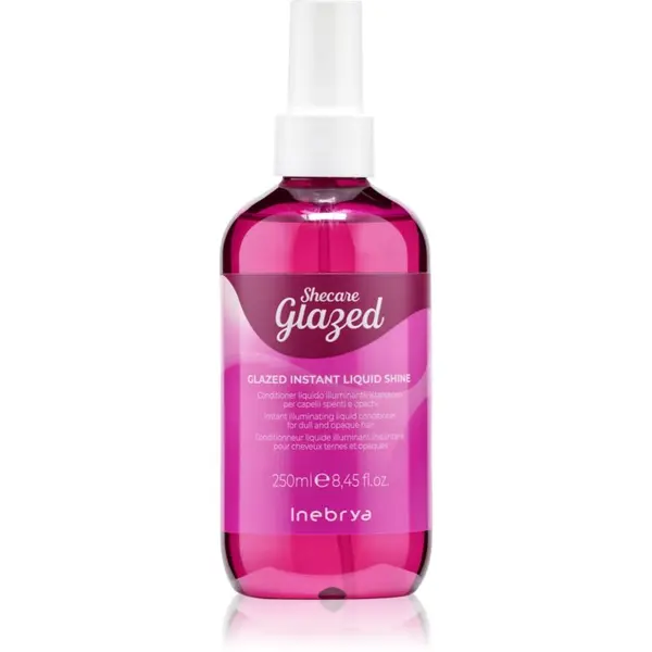 Inebrya Inebrya Shecare Glazed Instant Liquid Conditioner hidratantni regenerator za sjajnu i mekanu kosu 250 ml