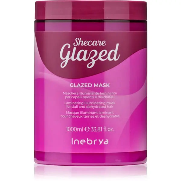 Inebrya Inebrya Shecare Glazed Mask hidratantna maska za sjajnu i mekanu kosu 1000 ml
