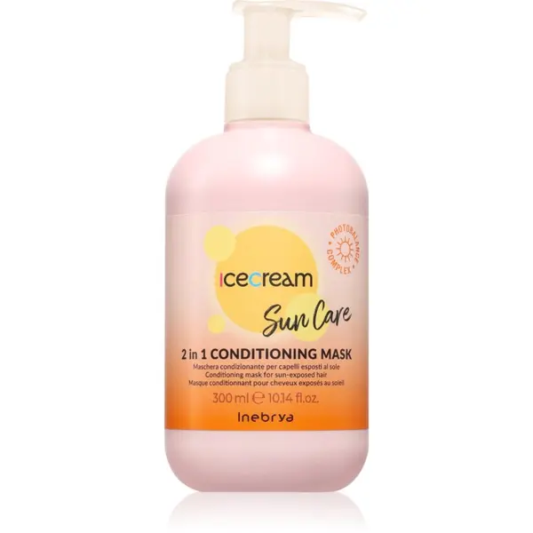 Inebrya Inebrya Sun Care 2 in 1 Conditioning Mask maska za kosu za kosu iscrpljenu od sunca 300 ml