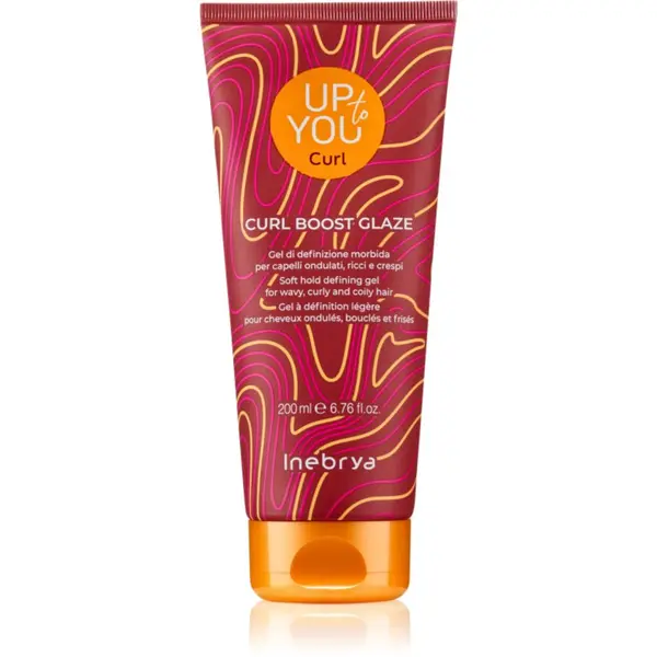 Inebrya Inebrya Up To You Curl Boost Glaze gel za definiciju i oblik vln a kudrn 200 ml