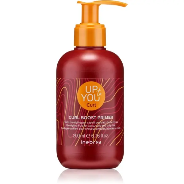 Inebrya Inebrya Up To You Curl Boost Primer krema za stiliziranje za valovitu i kovrčavu kosu 200 ml