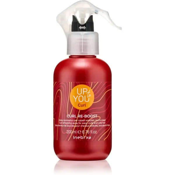 Inebrya Inebrya Up To You Curl Re-Boost Spray osvježavajući sprej za valovitu i kovrčavu kosu 200 ml