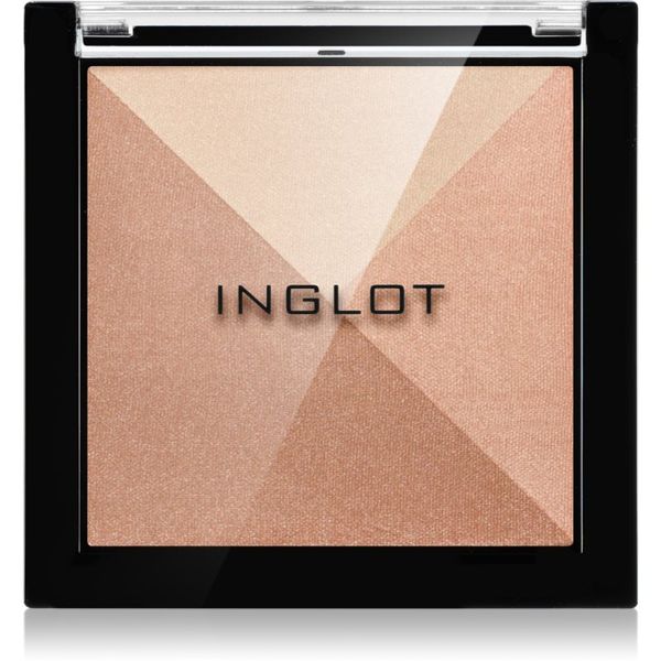 Inglot Inglot Multicolour System Highlighting & Bronzing Powder posvjetljujuća bronz paleta nijansa 12 8,8 g