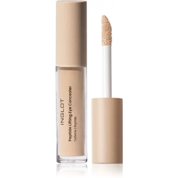 Inglot Inglot Peptide Lifting Eye Concealer tekući korektor nijansa 202 Light Cream 4.6 ml