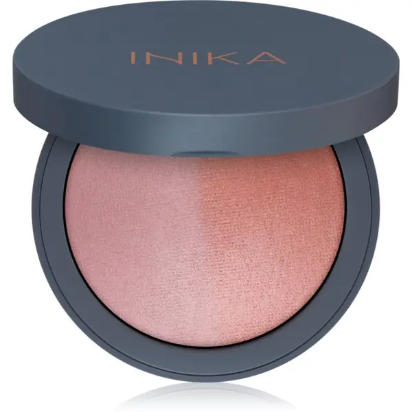 Inika Organic INIKA Organic Blush Duo duo rumenilo nijansa Burnt Peach 6,5 g