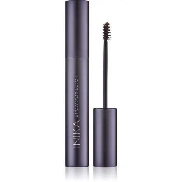 Inika Organic INIKA Organic Brow Perfector maskara za obrve nijansa Espresso 6.5 ml