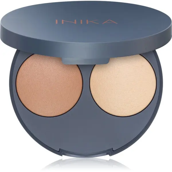 Inika Organic INIKA Organic Contour Duo puder za konturiranje nijansa Almond 5 g