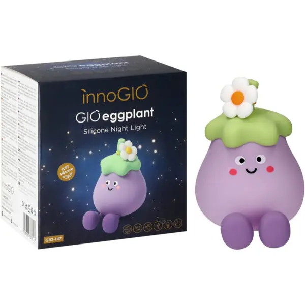 innoGIO innoGIO GIOeggplant prigušiva dječja LED lampica 1 kom