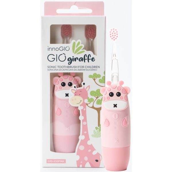 innoGIO innoGIO GIOGiraffe Sonic Toothbrush sonična četkica za zube za djecu Pink 1 kom