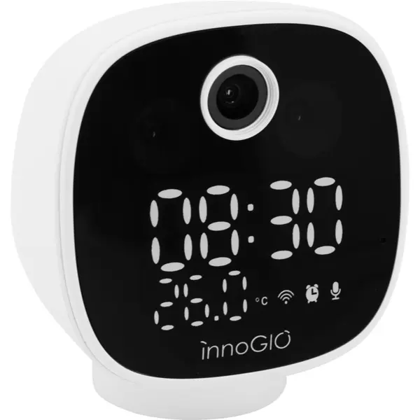innoGIO innoGIO GIOSafety Smart Clock kućna pametna Wi-Fi kamera 1 kom