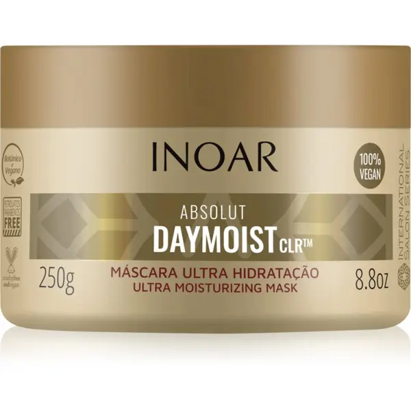 INOAR INOAR Absolut Daymoist CLR™ intenzivna hidratantna maska za suhu i obojenu kosu 250 g