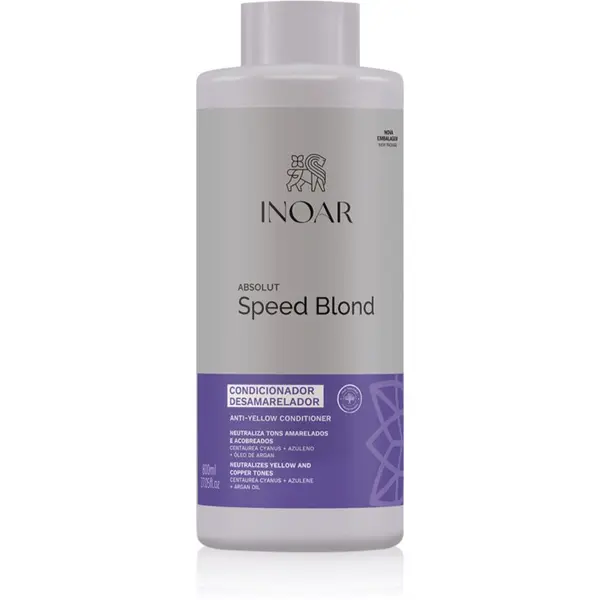 INOAR INOAR Absolut Speed Blond Conditioner regenerator za plavu i kosu s pramenovima 800 ml