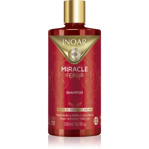 INOAR INOAR Miracle Repair regenerirajući šampon za slabu i oštećenu kosu 500 ml