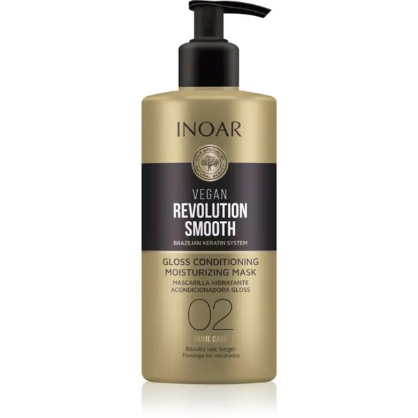 INOAR INOAR Vegan Revolution Smooth hidratantna maska za zaglađivanje za kosu 350 ml
