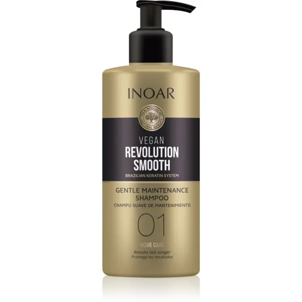 INOAR INOAR Vegan Revolution Smooth šampon za zaglađivanje vlasi za suhu i neposlušnu kosu 350 ml