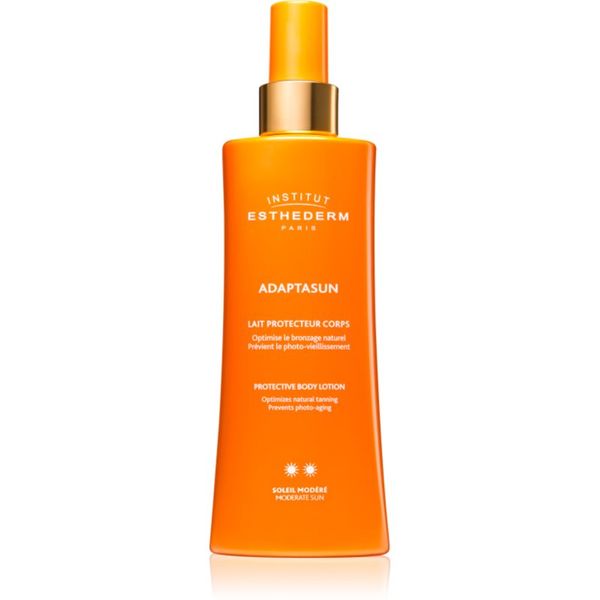 Institut Esthederm Institut Esthederm Adaptasun Protective Body Lotion zaštitno mlijeko za sunčanje sa srednjom UV zaštitom 200 ml
