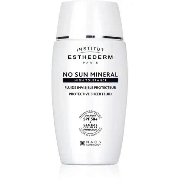 Institut Esthederm Institut Esthederm No Sun Mineral Fluid zaštitni fluid za osjetljivu i netolerantnu kožu lica SPF 50+ 40 ml