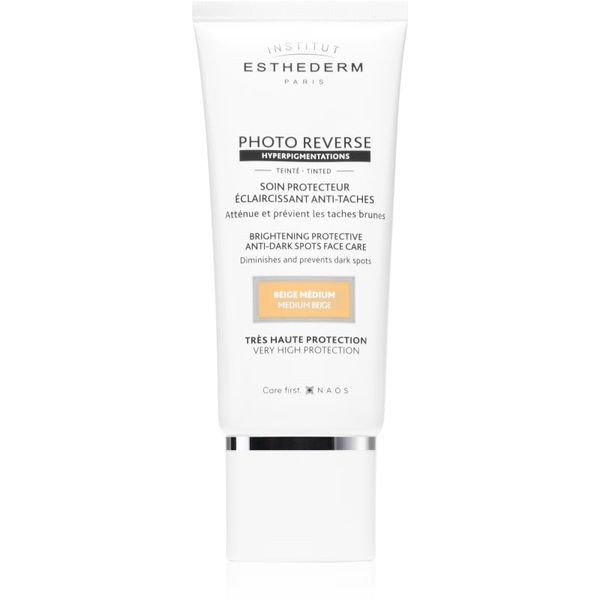 Institut Esthederm Institut Esthederm Photo Reverse Brightening Protective Anti-Dark Spots Face Care zaštitna krema za toniranje protiv pigmentnih mrlja s visokom UV zaš