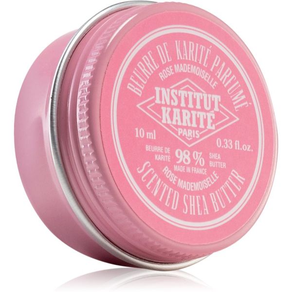 Institut Karité Paris Institut Karité Paris Rose Mademoiselle 98% Scented Shea Butter shea maslac s mirisom 10 ml