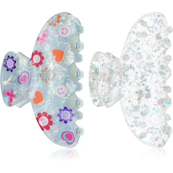 invisibobble invisibobble Clipstar Cosmic Glow kopče za kosu veličina M 2 kom