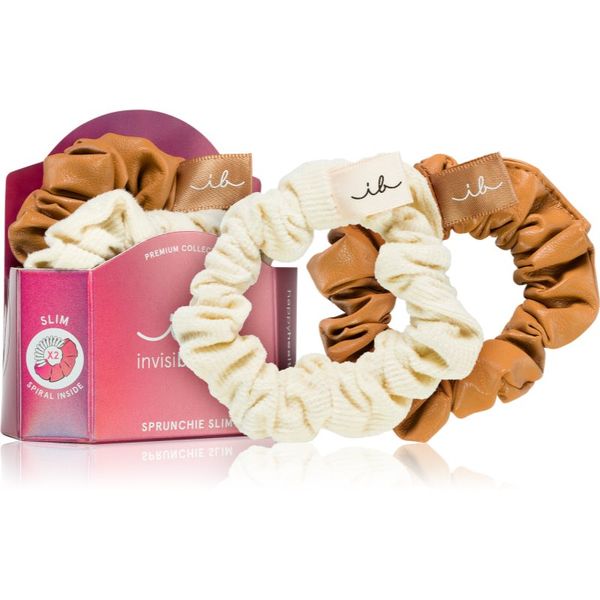 invisibobble invisibobble Sprunchie Slim Creme de Caramel gumice za kosu 2 kom 2 kom