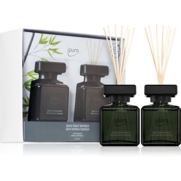 ipuro ipuro Essentials Black Bamboo poklon set 2x50 ml