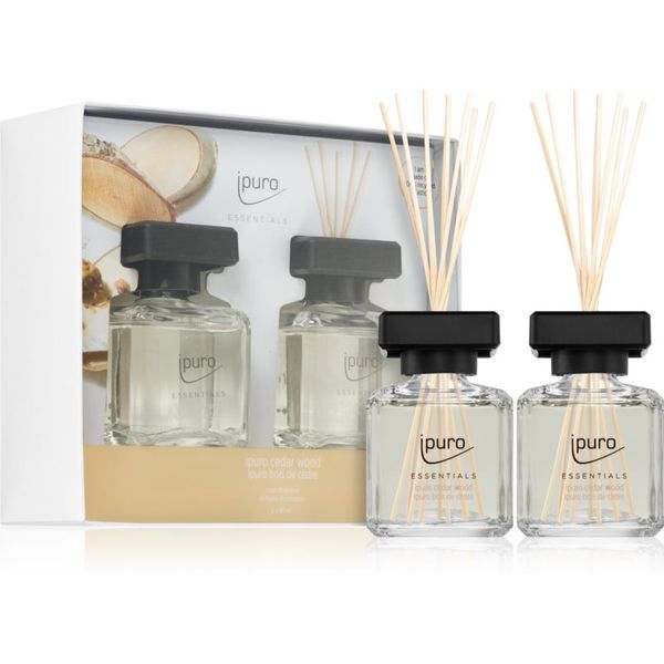 ipuro ipuro Essentials Cedar Wood poklon set 2x50 ml