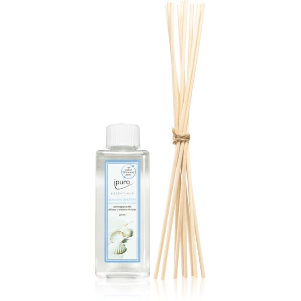 ipuro ipuro Essentials Sunny Beachtime punjenje za aroma difuzer + zamjenski štapići za aroma difuzor 200 ml