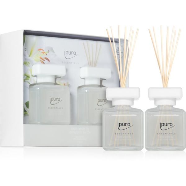 ipuro ipuro Essentials White Lily poklon set 2x50 ml
