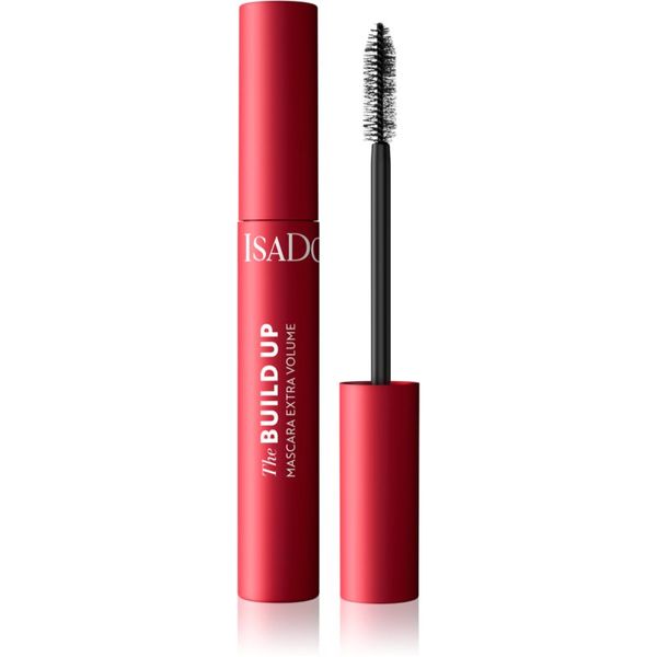IsaDora IsaDora Build Up Mascara Extra Volume maskara za ekstra volumen nijansa 01 Super Black 10 ml