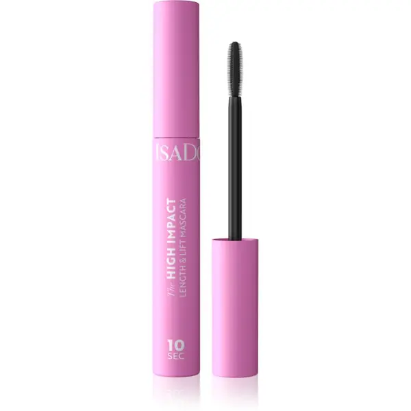 IsaDora IsaDora The 10 Sec High Impact Lenght & Lift maskara za produljenje i odvajanje trepavica nijansa 01 Black 9 ml