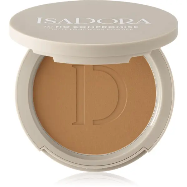 IsaDora IsaDora The No Compromise Matte Longwear Powder kompaktni puder s mat učinkom nijansa 70 Neutral Tan 8 g