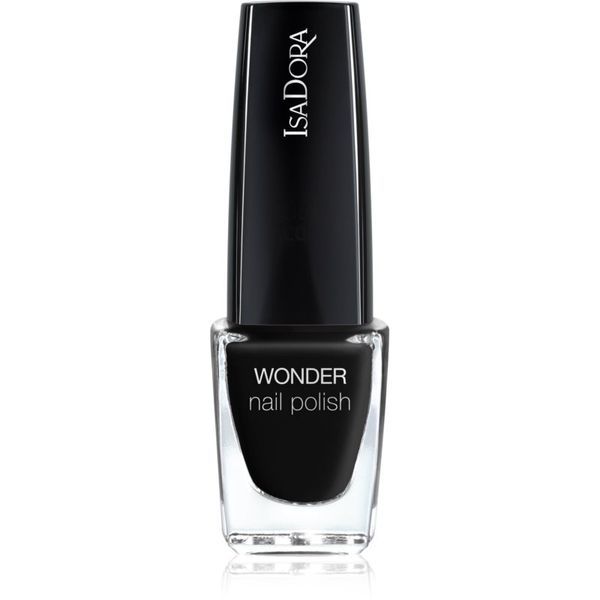 IsaDora IsaDora Wonder Nail Polish brzosušeći lak za nokte nijansa 139 Black Laquer 6 ml