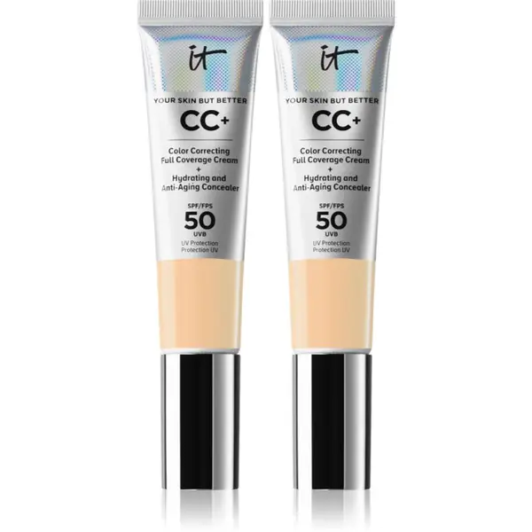 IT Cosmetics IT Cosmetics Your Skin But Better CC+ light meidum Duopack set