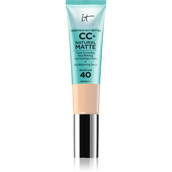 IT Cosmetics IT Cosmetics Your Skin But Better CC+ Natural Matte CC krema s mat učinkom SPF 40 Fair 32 ml