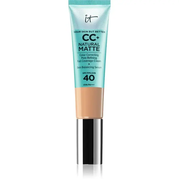 IT Cosmetics IT Cosmetics Your Skin But Better CC+ Natural Matte CC krema s mat učinkom SPF 40 Medium 32 ml