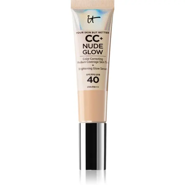 IT Cosmetics IT Cosmetics Your Skin But Better CC + Nude Glow CC krema za sjaj lica SPF 40 Fair 32 ml