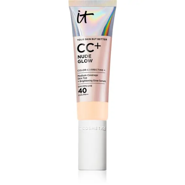 IT Cosmetics IT Cosmetics Your Skin But Better CC + Nude Glow CC krema za sjaj lica SPF 40 Fair Biege 32 ml